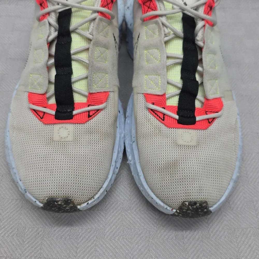Nike Crater Impact Light Bone Black Mens Size 10 Casual Hiking Jogging Shoes
